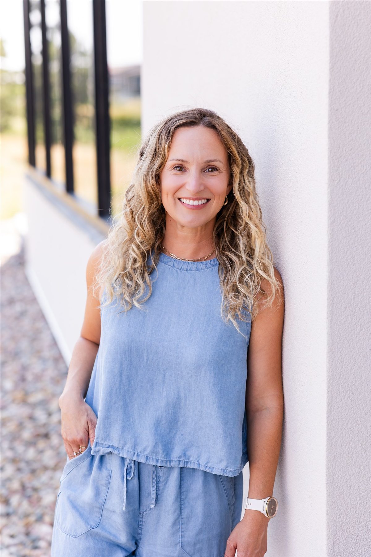 Dr. Lindsay Hollister smiling outdoors